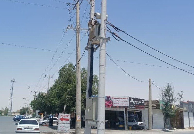 📌بهینه‌سازی شبکه برق شاهین‌شهر و میمه با نصب ۳ دستگاه ترانسفورماتور