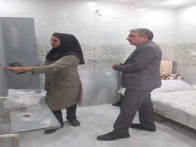 📌 بازدید رئیس اداره بهزیستی از خانه سالمندان پرتو امید