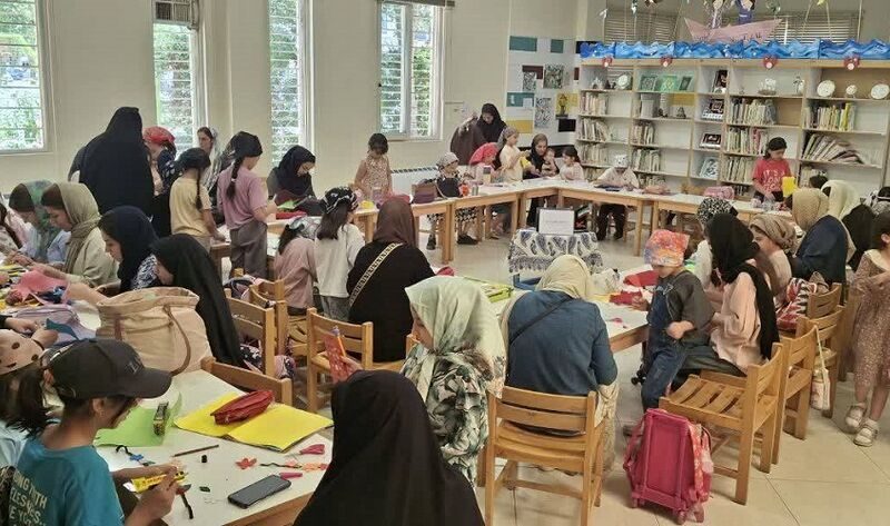 📌کارگاه نقاشی؛ پیوند خلاقیت و ارادت در شاهینشهر