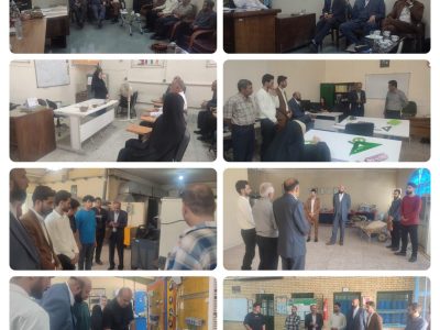 📌بازدید اعضای کانون های مساجد شهرستان از کارگاه های آموزشی اداره فنی و حرفه ای مرکز شاهین شهر